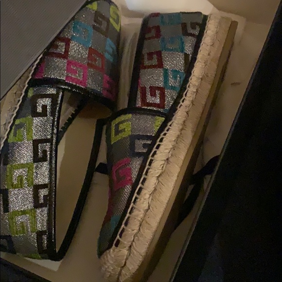 Gucci multicolor flats - Picture 1 of 3
